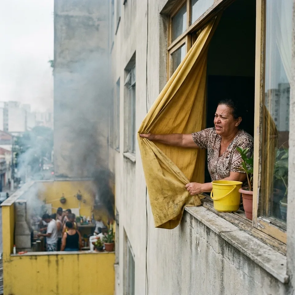 Fumaça do churrasco do vizinho entra na sua janela: pode?